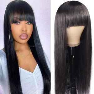 30” ready to wear bang wig